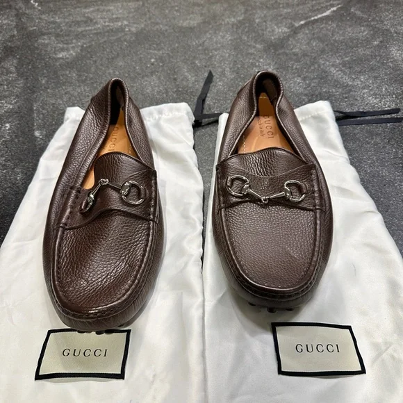 Men’s Gucci Drivers - size 10 - Picture 1 of 3